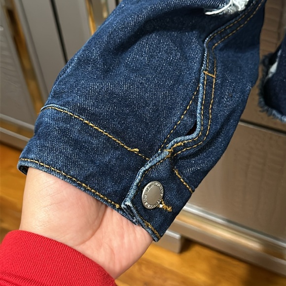 Jean Jacket With Rhinestones (M) - Picture 6 of 15